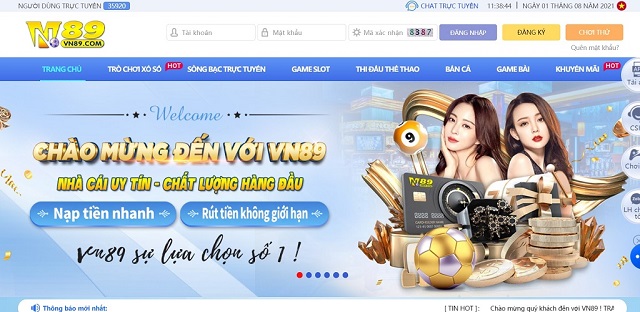 VN89 là sân chơi giải trí số 1 cho bạn lựa chọn